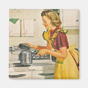 Aimant cuisine des années 1940