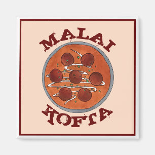 Aimant Cuisine indienne Malai Kofta Plat végétarien