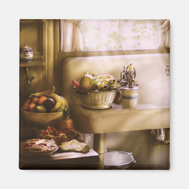 Aimant Cuisine - Une cuisine des années 30 (Devant)