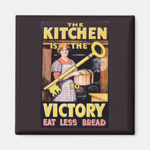 Aimant Cuisine vintage de victoire de la guerre mondiale