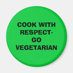 AIMANT CUISINIER AVEC LE VÉGÉTARIEN DE RESPECT-GO