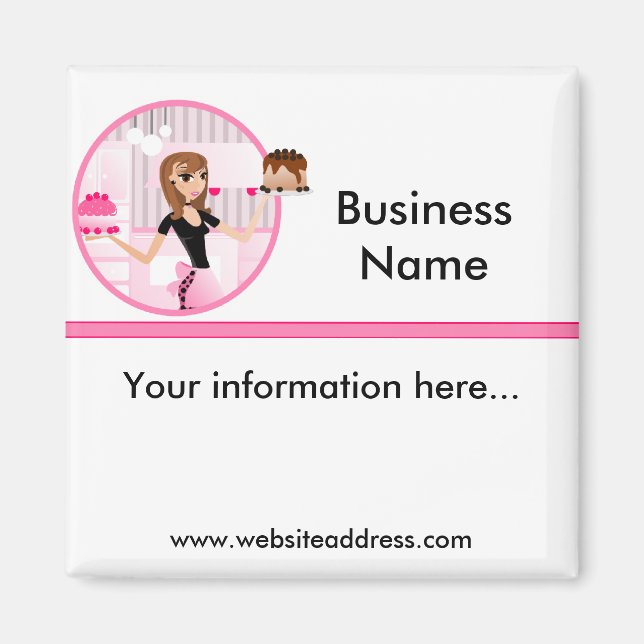 Aimant Cuisinier de boulangerie/pâtisserie Frigidaire 1 (Devant)