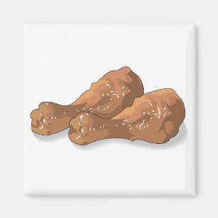Aimant cuisses de poulet frites