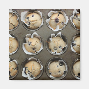 Aimant Cuisson Blueberry Muffin cuisine cuisson cupcake