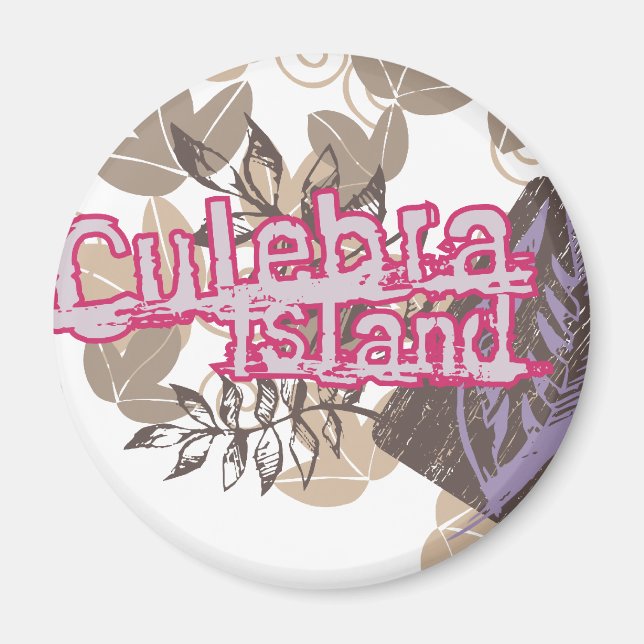 Aimant Culebra Island Tshirts et cadeaux graphiques (Devant)