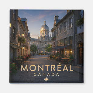 Aimant Culture urbaine de Montréal Canada 🗺️