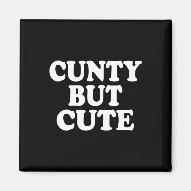 Aimant Cunty, mais mignon (Devant)