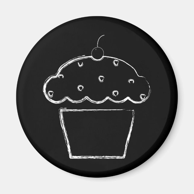 Aimant cupcake (Devant)