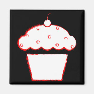 Aimant cupcake