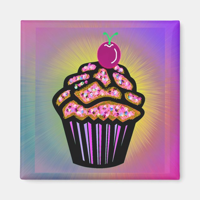 Aimant Cupcake (Devant)