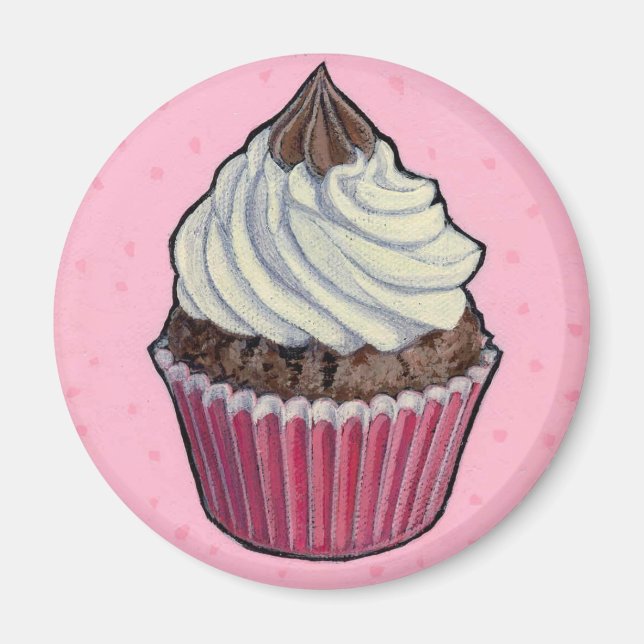 Aimant cupcake #104 (Devant)
