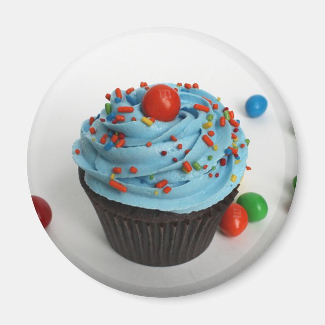 Aimant cupcake glacé (Devant)