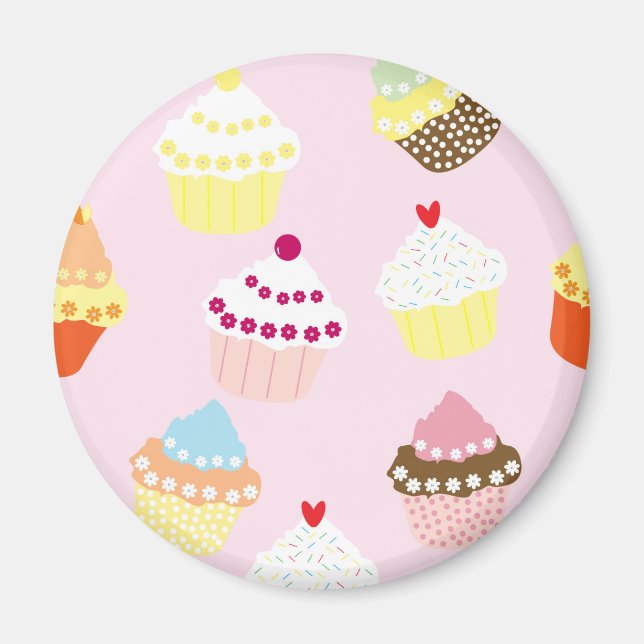 Aimant Cupcakes (Devant)