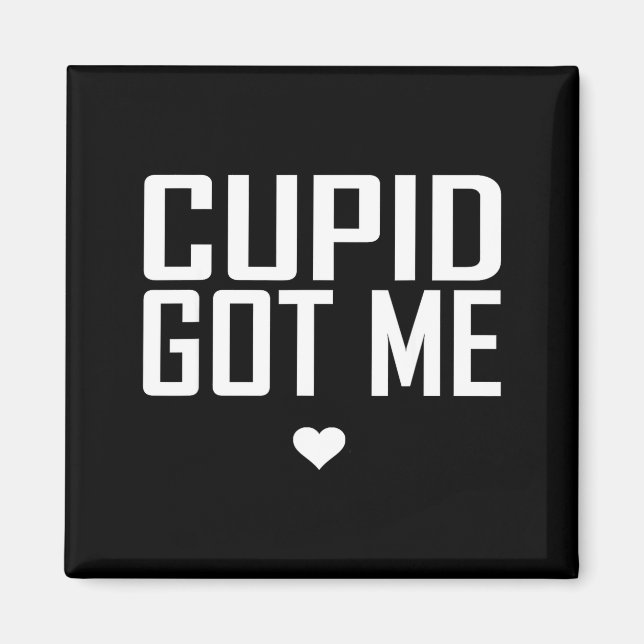 Aimant Cupid m'a eu Cadeau de la Saint-Valentin Cherub Ro (Devant)