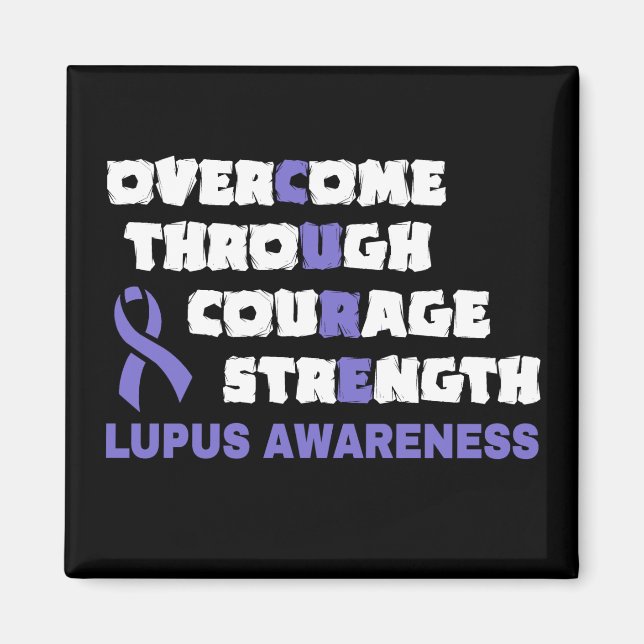 Aimant CURE...Lupus (Devant)