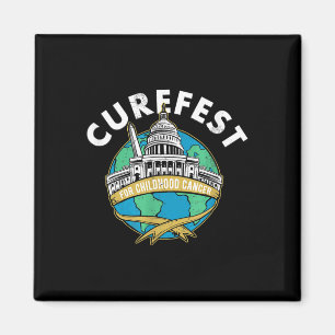 Aimant Curefest guérir le cancer de l'enfant Curefest aut