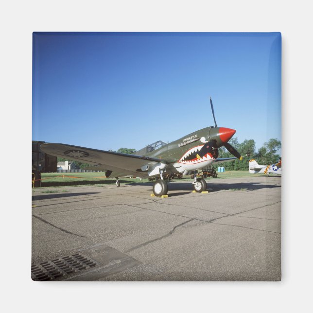 Aimant Curtiss P-40 Warhawk, au Minnesota CAF Air Show (Devant)