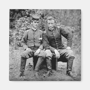 Aimant Custer et prisonnier, 1862
