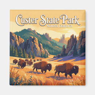 Aimant Custer State Park États-Unis