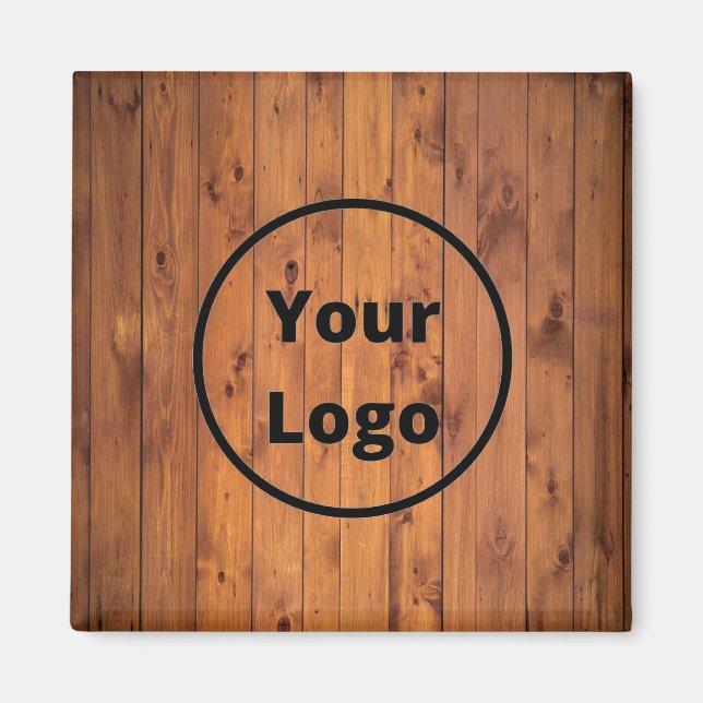 Aimant Custom brown wood (Devant)