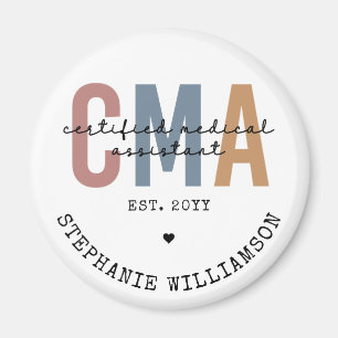 Aimant Custom CMA Certified Medical Assistant