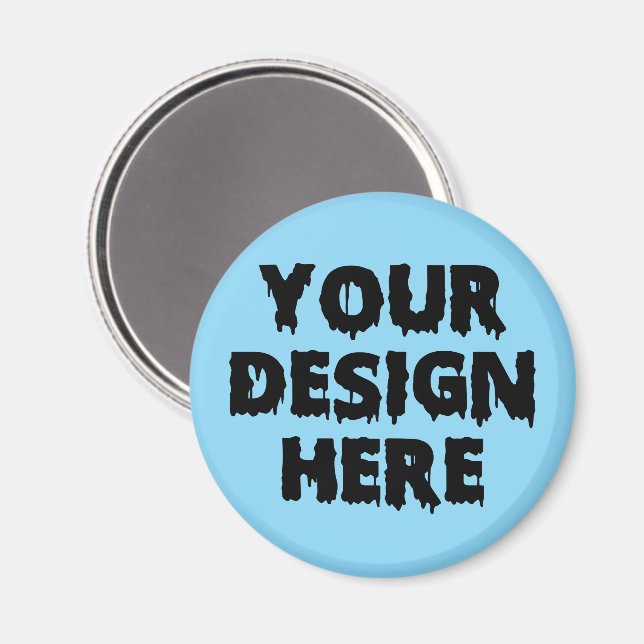 Aimant Custom Photo Logo design Promotional Personalized (Recto/Verso)