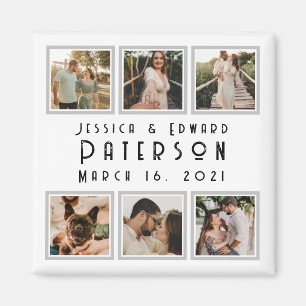 Aimant Customisez-Le, Aimer Photos Cadeau Personnalisé Mo