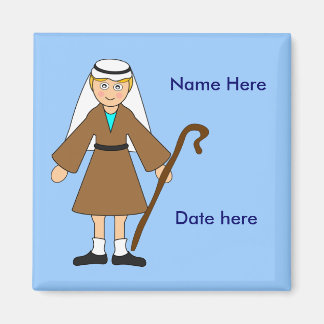 Aimant Customisez-moi — Nativité des enfants "Joseph"