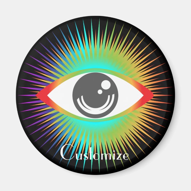 Aimant Cute All-Visualiser Alien Oeil Thunder_Cove (Devant)