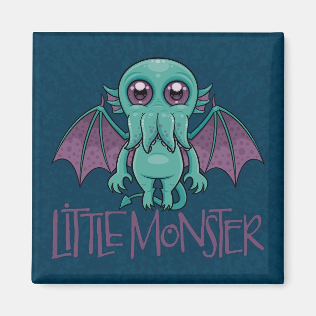 Aimant Cute Baby Cthulhu Little Monster (Devant)