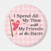 Cute Ballet Barre Funny Ballerina Danseuse En vich