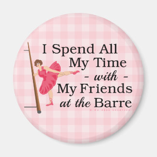 Aimant Cute Ballet Barre Funny Ballerina Danseuse En vich