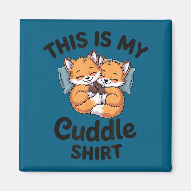 Aimant Cute Bee Couple Snuggle Cuddle  (Devant)