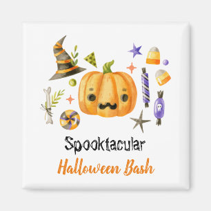 Aimant Cute Boo Citrouille Spooktacular Halloween Bash Pa