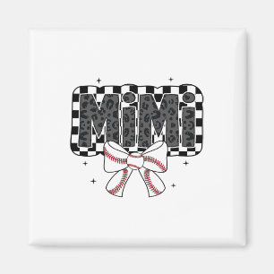 Aimant Cute Bysebyll Mimi Byllpark Coquette Bow Grand-mèr