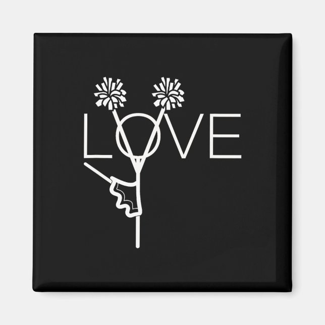 Aimant Cute Cheer Gifts For Cheerleaders Teen Girls Women (Devant)