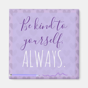 Aimant Cute Chic Pastel Lavender Motivation