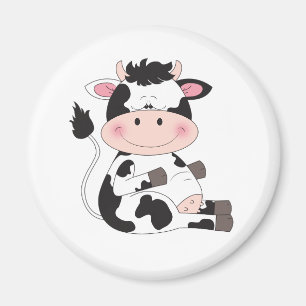 Aimant Cute Cow Cartoon