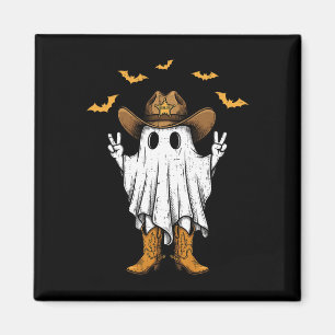 Aimant Cute Cowboy Ghost Sheriff Paix Drôle Halloween Me