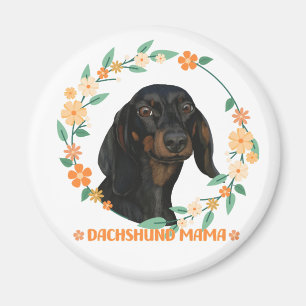 Aimant Cute Dachshund - Dachshund Mama