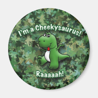 Aimant Cute Dinosaur est un Cheekysaurus