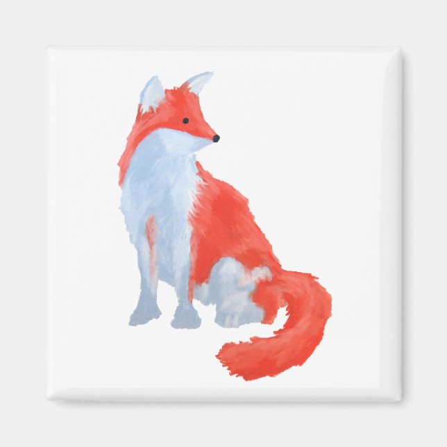 Aimant Cute Fox (Devant)