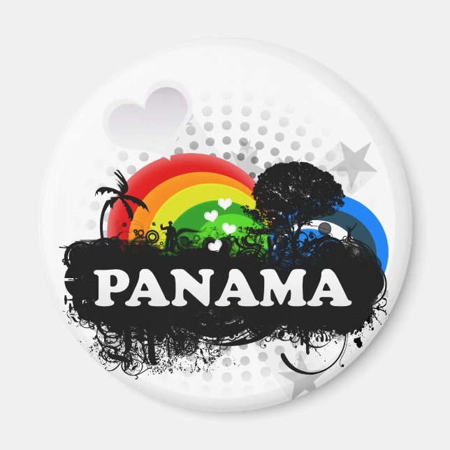 Aimant Cute Fruit Panama (Devant)