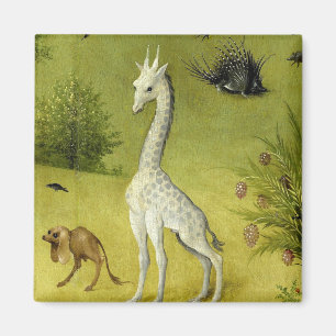 Aimant Cute Giraffe Garden Earthly Delights By Bosch