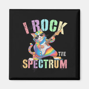 Aimant Cute I Rock Le Spectre Autisme Enseignant Stimming