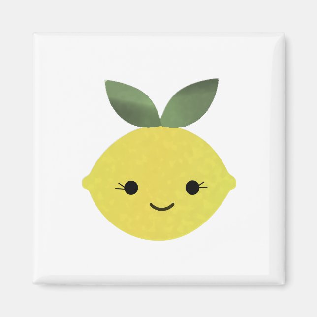 Aimant Cute Kawaii Lemon (Devant)