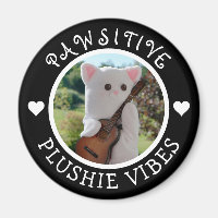 Cute Kawaii Vibes en Plushie Pawsitive Noire Photo