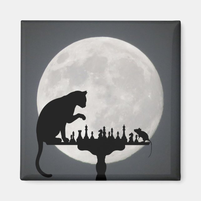 Aimant Cute Kitty Chat (Devant)