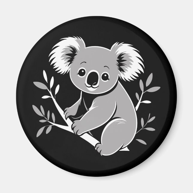 Aimant Cute Koala (Devant)