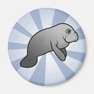 Aimant Cute Manatee